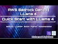 Llama 4 Meets Amazon Bedrock: Build Powerful Serverless Multimodal AI Apps [Code + Use Cases]