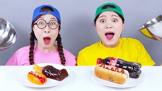 Gerçek Yemek Vs Çikolatalı Tatlı Mücadelesi Dona