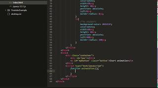 Animaci贸n | CSS3 Keyframes & JQuery