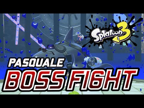 PASQUALE the shark genius - BOSS FIGHT - GAMEPLAY EN - SPLATOON 3