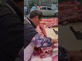 Fresh pork carcass one-minute bone removal challenge