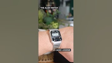 Casio A100WE-1AVT #casio #alien #casiowatch #watch