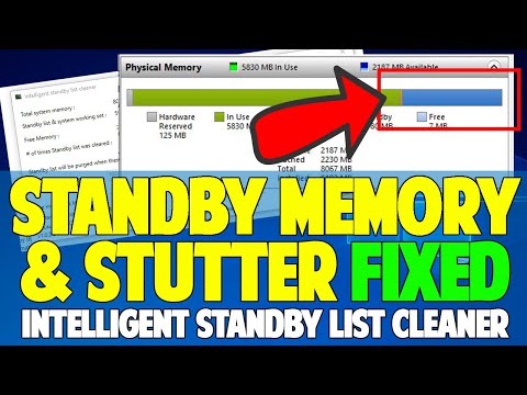   How To Fix Standby Memory FPS And INPUT LAG With Intelligent Standby List Cleaner ISLC Tutorial