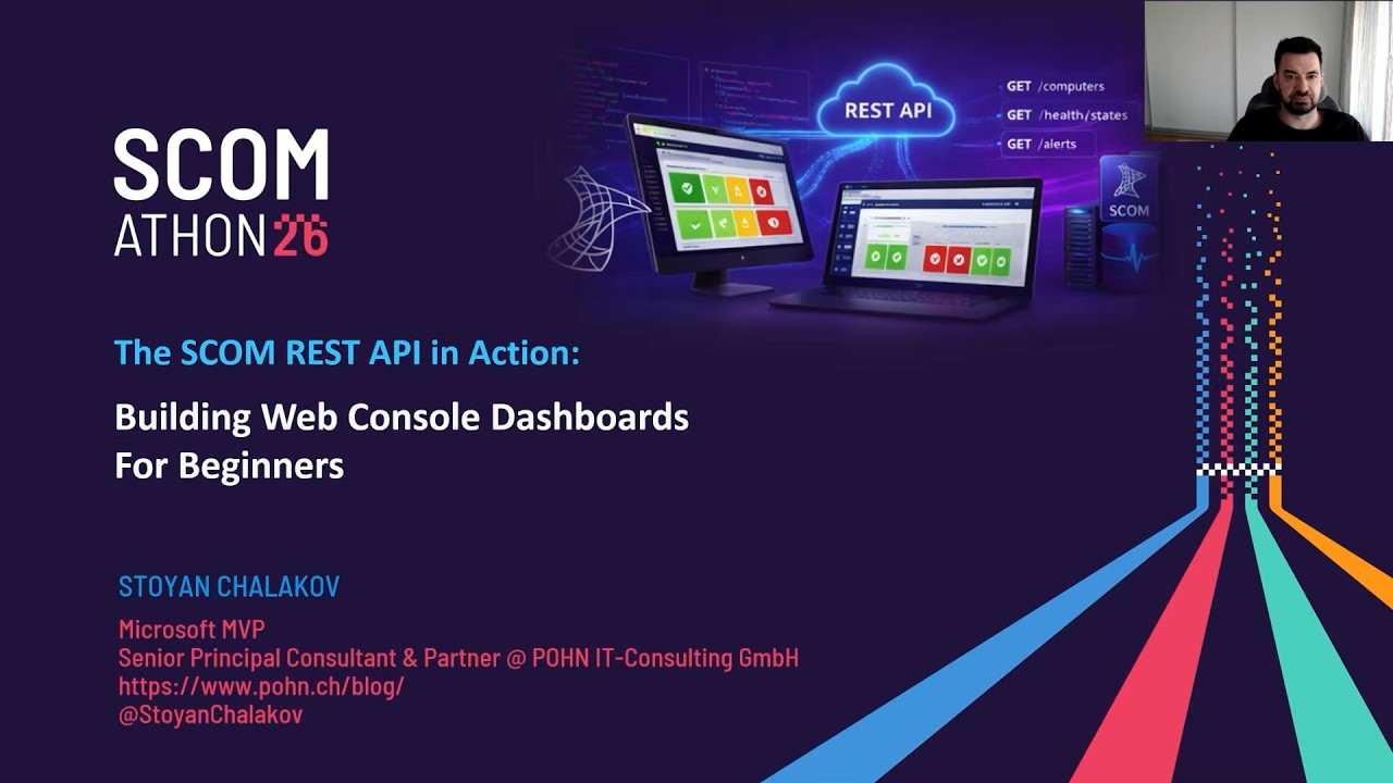 The SCOM REST API in Action: Building Web Console Dashboards For ...