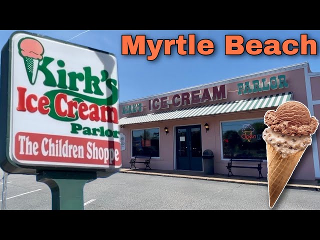 KIRK'S 1890 ICE CREAM PARLOR, Myrtle Beach - Restaurant Reviews