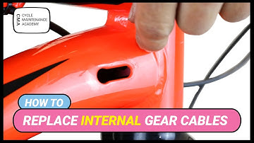 Replacing Internal Gear Cables On Bike
