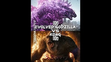 Evolved Godzilla Vs Kong #wisedit #shorts #viral #1v1