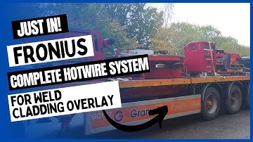 Just Arrived! Fronius Cladding System with Hotwire for Overlay Welding - Shipping Worldwide