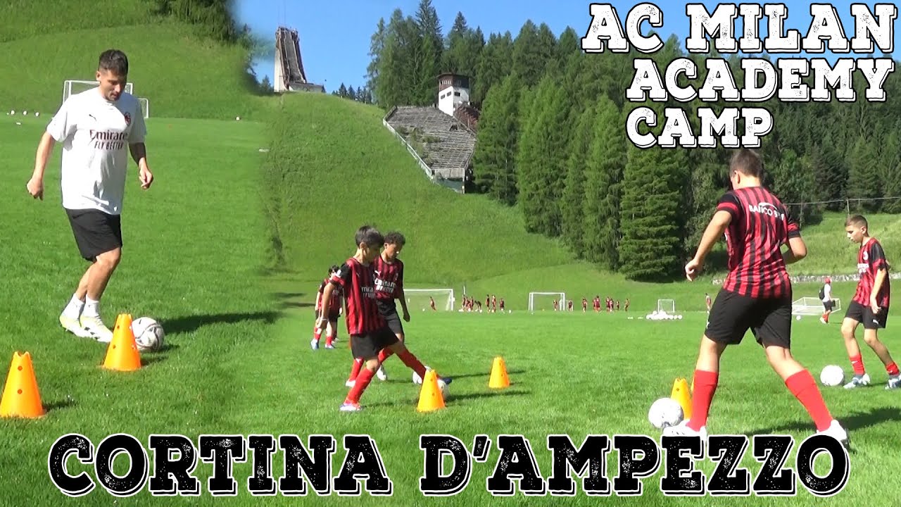 Esercitazione a croce | AC Milan Academy Camp