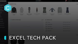 How to Generate an Excel TechPack in CLO-SET screenshot 4