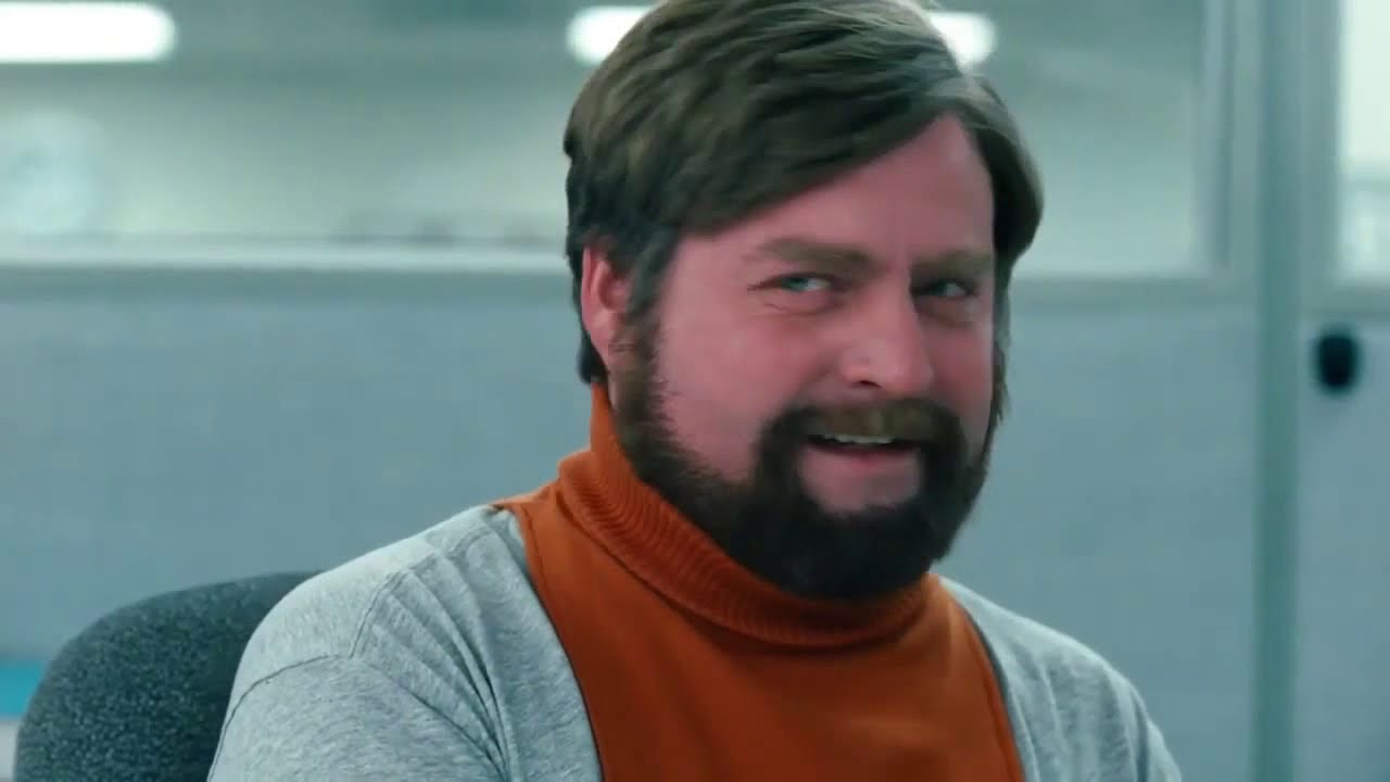 Зак Галифианакис Ужин с придурками чудесный смех - YouTube