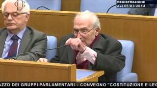 Costituzione e legge elettorale - Prof. Sartori
