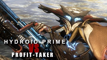 Hydroid Prime vs Profit-Taker (Warframe Gameplay)