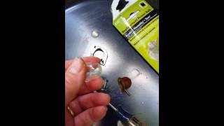 Replacing the primer bulb on a Mantis tiller