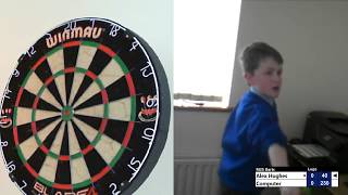 1 leg vs N01 darts scorer.