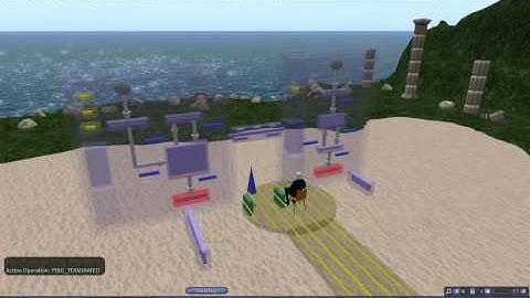 Animated 3D Executable UML Model Prototype in Second Life