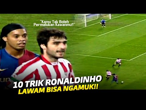 JET777 x indolotry88 - BUAT MALU LAWAN SAMPAI MARAH !!! Inilah 10 Trik Gila dari Ronaldinho Saat Masih Muda