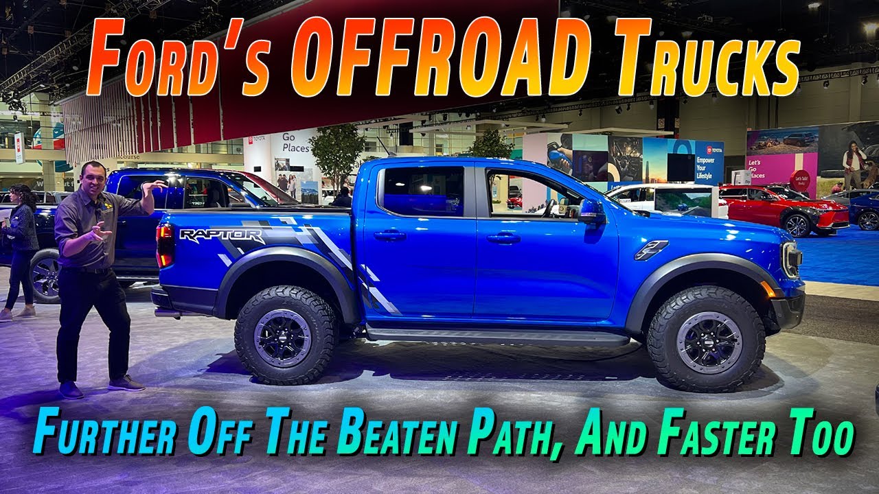 Ford's Wide Range of OffRoad Trucks Appearance, Function, Performance YouTube