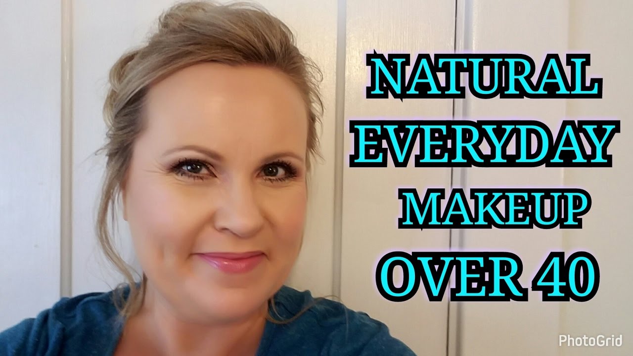 NATURAL Makeup For MATURE SKIN Tutorial Dark Circles Hooded Eyes