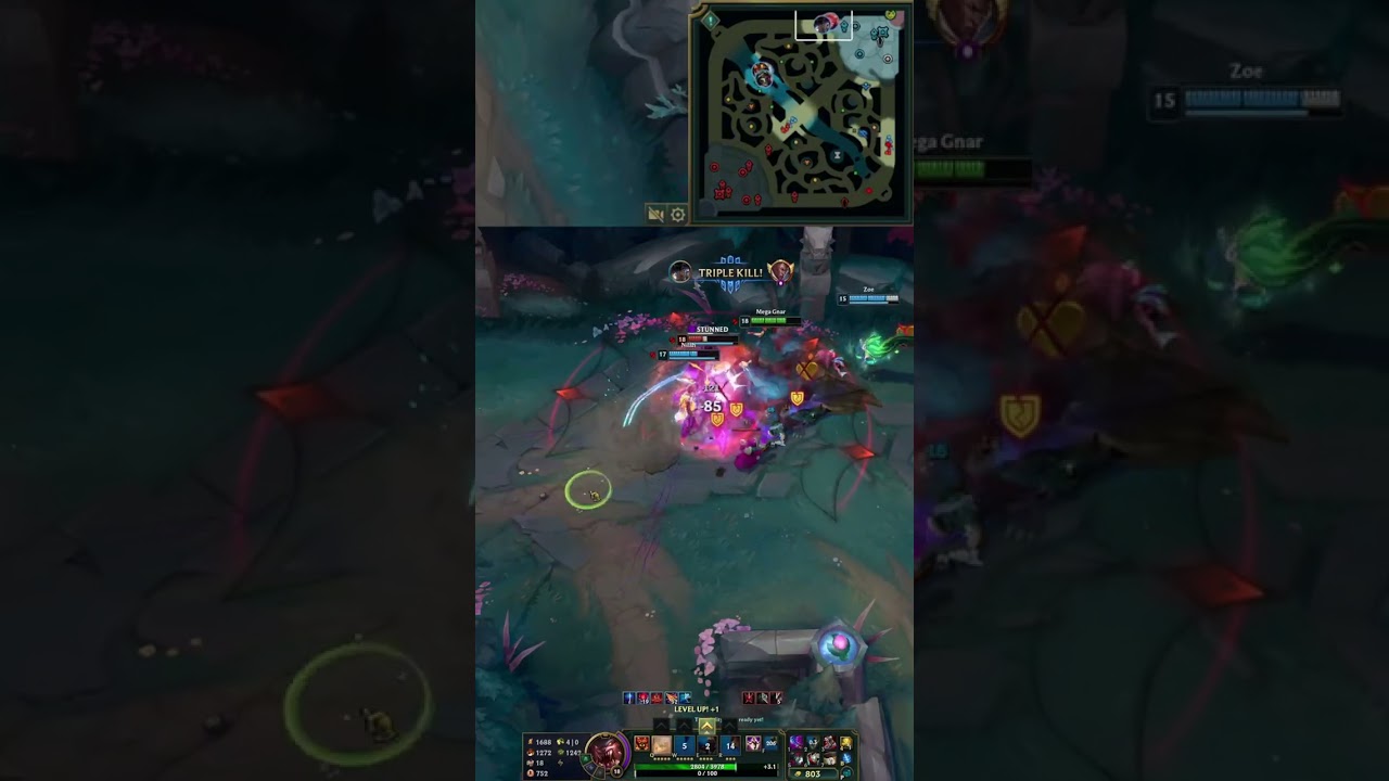 💥 Gnar 4-Man Ultimate That Turned the Fight Around 😮🔥