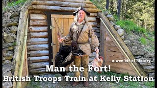 Man the Fort!  British Regular Troops Train at Kelly Station for the War of 1812 | Frontier History