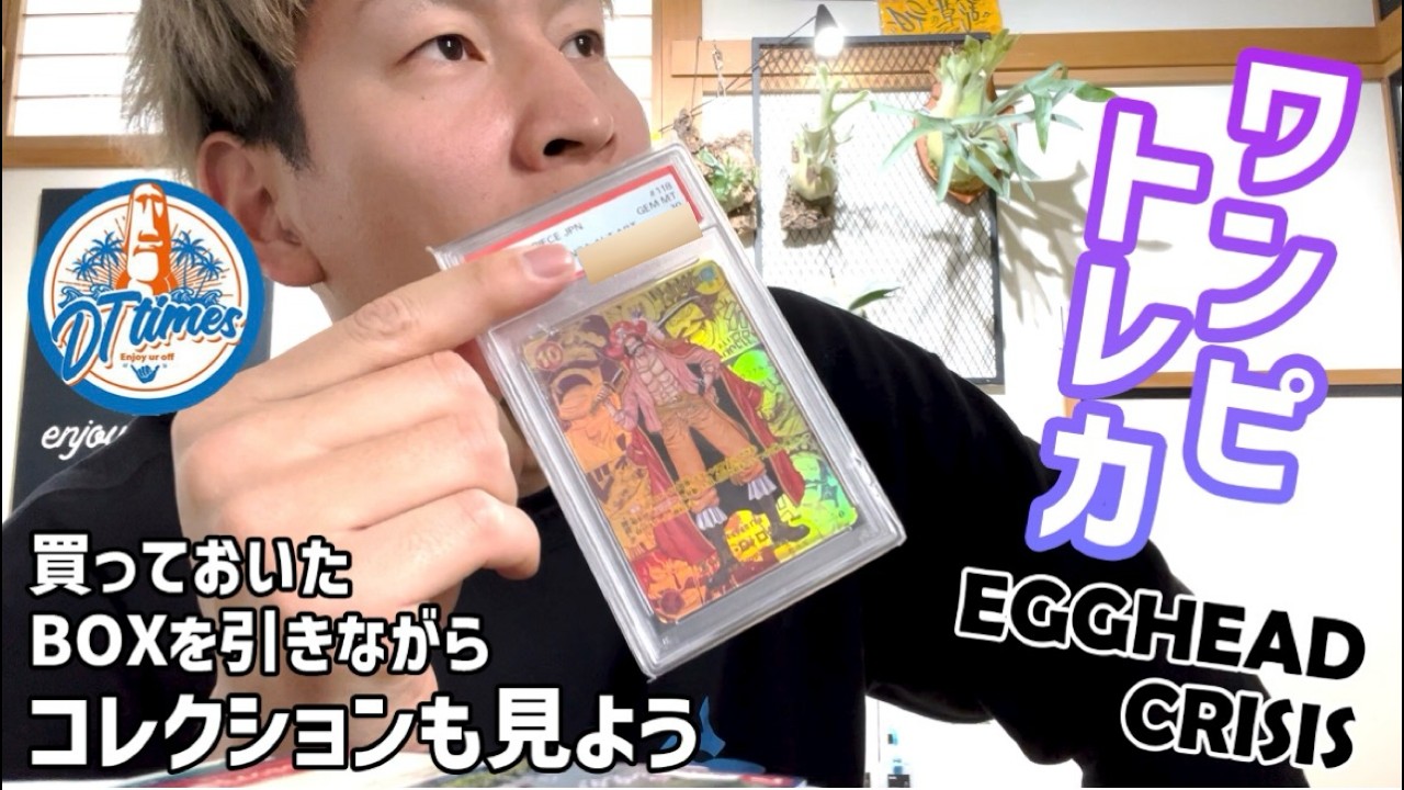ワンピカードのコレクション紹介とEGGHEAD CRISIS開封！ - YouTube