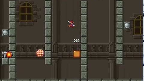 Mario Forever świat 7-4 speed run