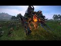 Bretonnia vs Nurgle and Chaos Dwarfs - 4K Quality - Total War Warhammer 3