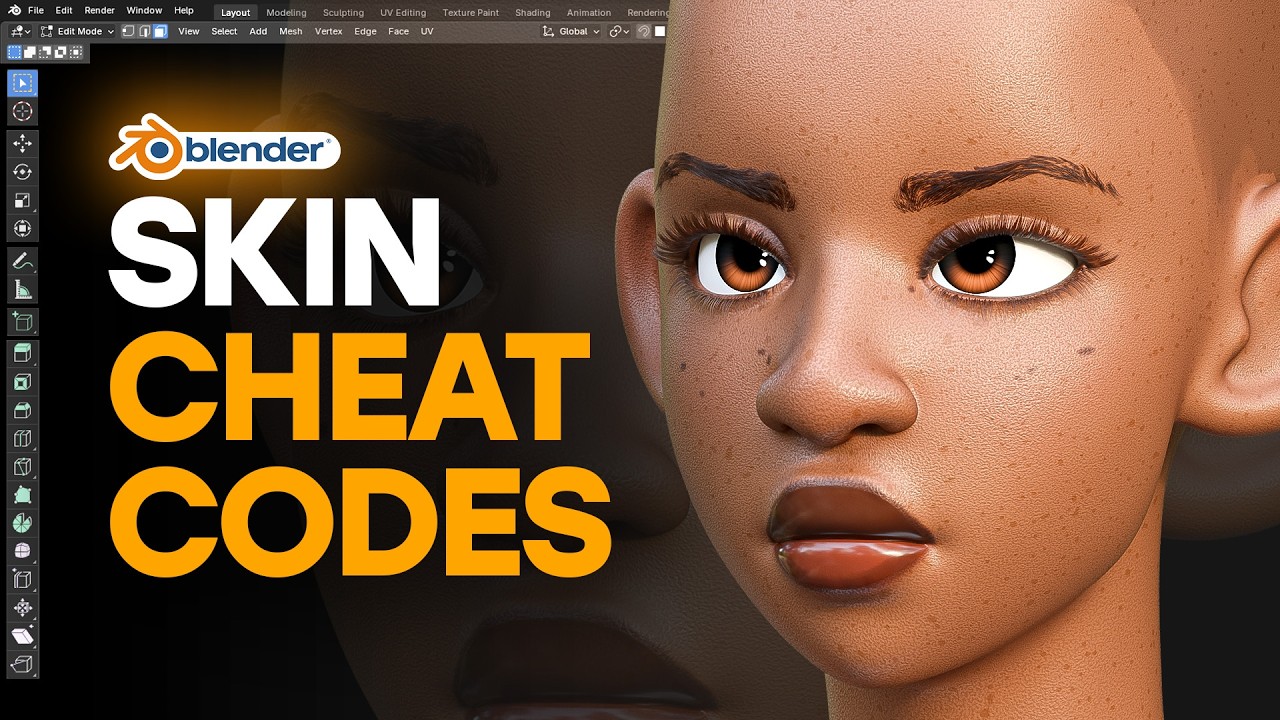 How I Make Procedural Skin Shaders for Characters - YouTube