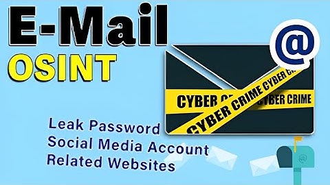 Email OSINT Cybersecurity: Unveiling the Secrets of Digital Footprints!