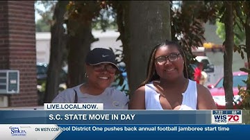South Carolina State University move-in day
