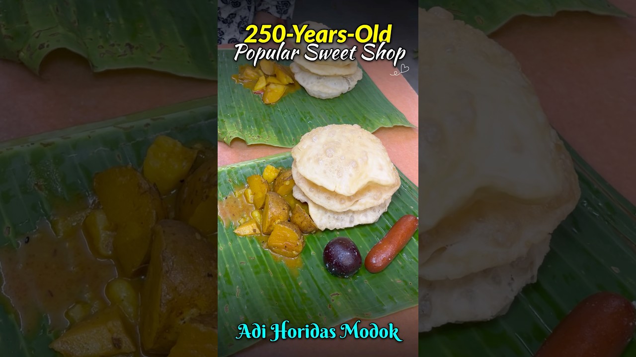 250-Years-Old & Most Popular Sweet Shop In Shyambazar | Adi Horidas Modak | SSR