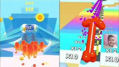 Tall Man Run vs Blob Runner 3D - All Levels Gameplay Android iOS Ep1 