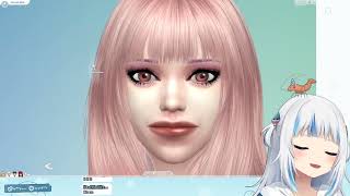 GURA CREATES CURSED CALLIOPE IN SIMS 4