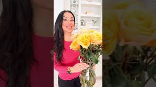 Radiant Drift Roses – Vibrant Peach and Pink Rose Bouquet