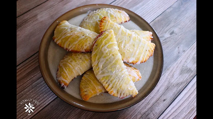 Vegan Wild Cherry & Amaretto Hand Pies