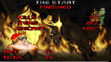 Arch Vile Jump Map01 UV Speed in 18s by Looper