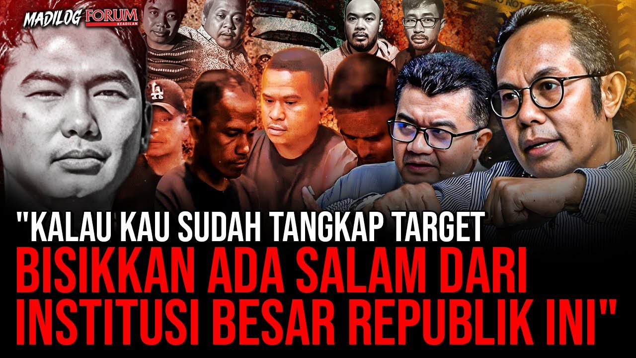 ALMARHUM KACAB BRI: KALIAN SALAH TANGKAP ORANG
