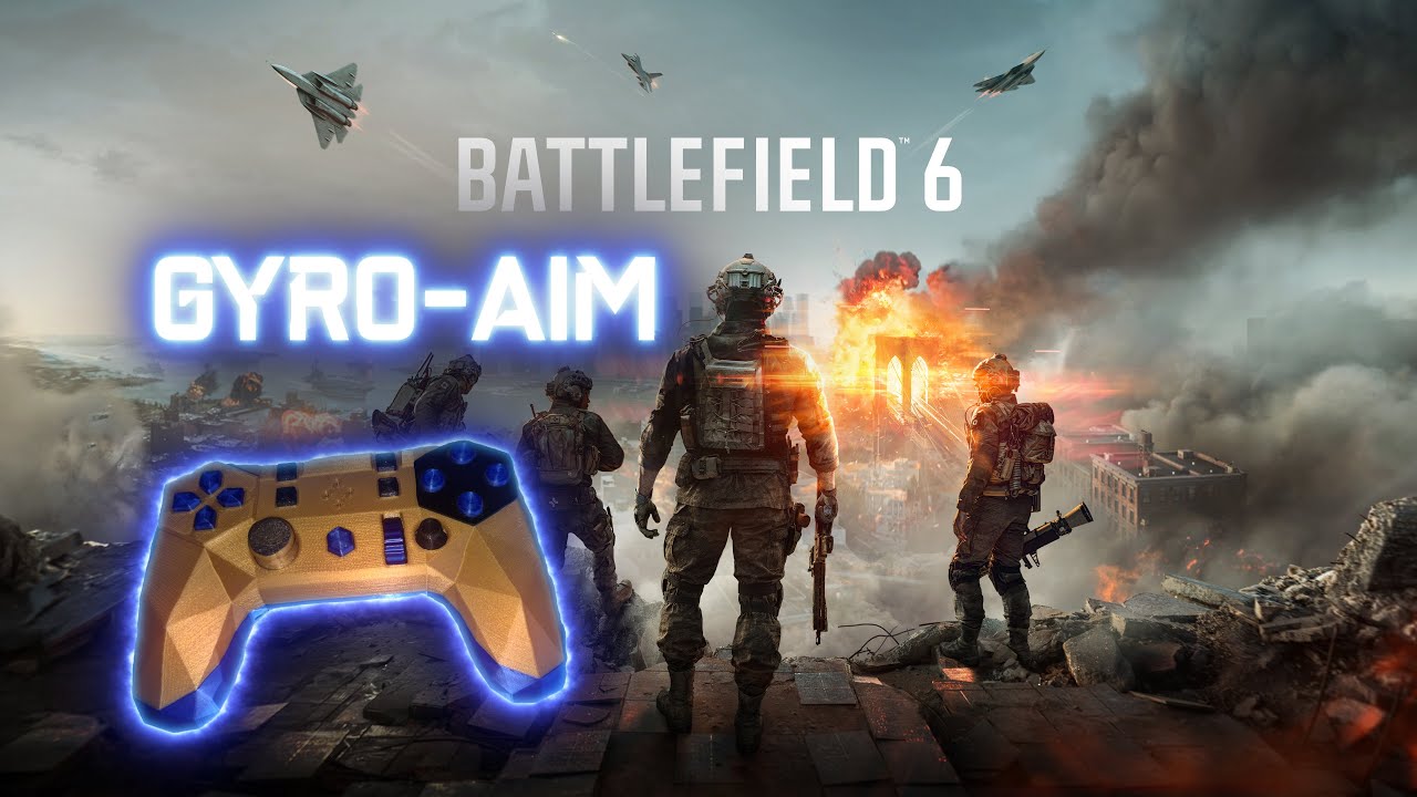 Battlefield 6 Beta | Gyro Controller Gameplay (No Aim Assist)
