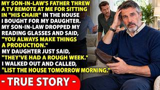 Download Lagu My Son-In-Law's Father Threw A TV Remote At Me For Sitting In "His Chair" In The House I Bought F... Download Lagu My Son-In-Law's Father Threw A TV Remote At Me For Sitting In "His Chair" In The House I Bought F...