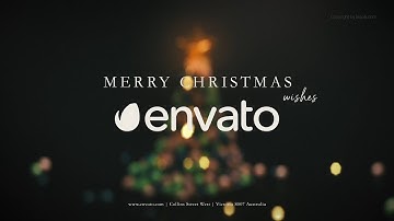 After Effects Template "Christmas Greetings - Modern Light Tree" | Professional AE Project