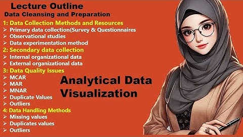 Data Cleaning and Preparation/ Types of Data/Data Quality issues/ Data Visualization#datascience