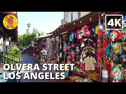 Video: Overa Street vid El Pueblo de Los Angeles