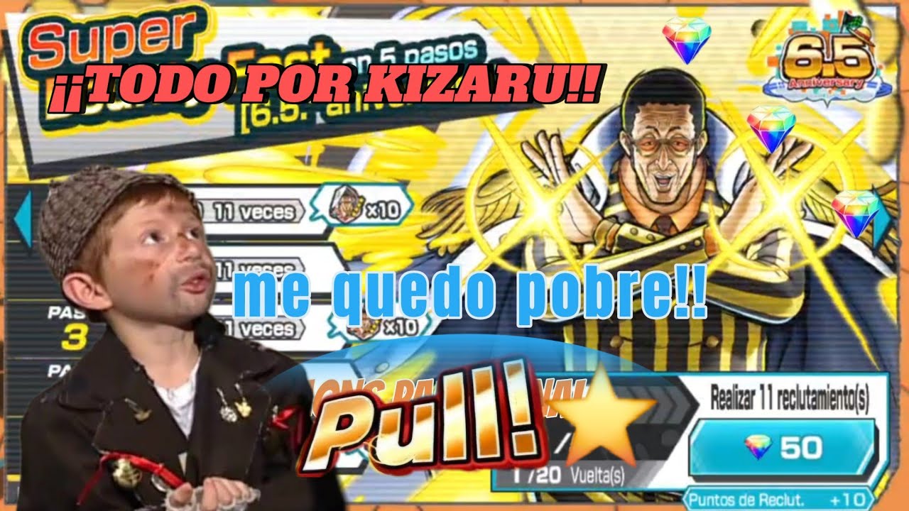 💎¡¡TODO POR KIZARU!! SUMMONS TODO O NADA!🗣 ||ONEPIECEBOUNTYRUSH||