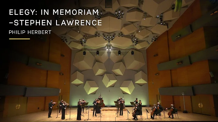 Philip Herbert's ElegyIn Memoriam Stephen Lawrence
