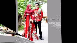 🔥 41 MODEL BAJU GAMIS BATIK COUPLE KELUARGA MODERN DAN MODIS TERBARU (ASLI KOTA BATIK PEKALALONGAN)