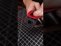 Handmaking a red leather whip — simple, clean, crafted by hand #leathercraft #handmade #torross