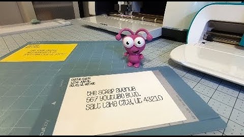How To Write On Envelopes Cricut Joy/Cricut Maker