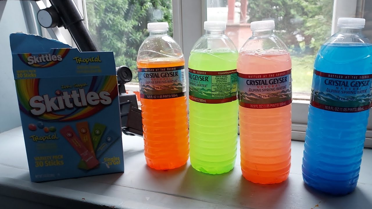 Skittles Tropical Drink Mix For Water Sip N Review