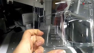 Mactron Laser | UV Laser Marking Printing Date Code on Blister Package